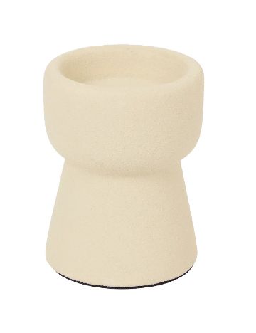 Suport lumanare ACTION, crem