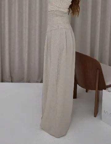 Pantaloni Musera, gri