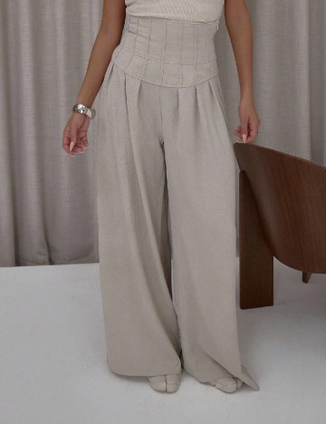 Pantaloni Musera, gri