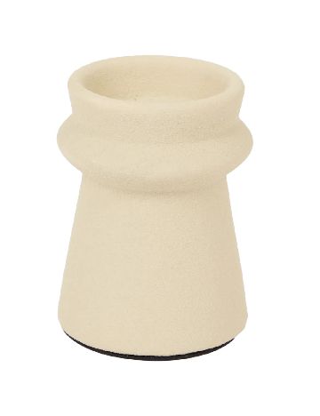 Suport lumanare ACTION, crem