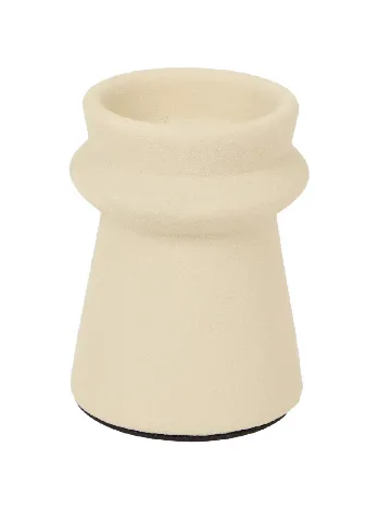 Suport lumanare ACTION, crem