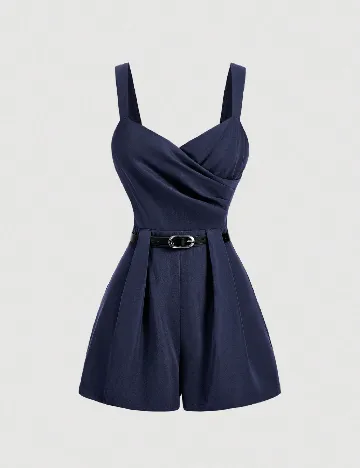 Salopeta SHEIN, bleumarin