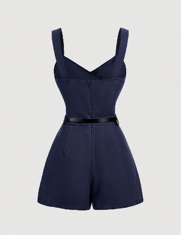 Salopeta SHEIN, bleumarin