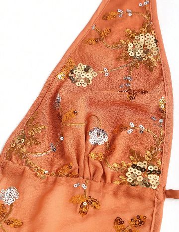 Top SHEIN, portocaliu