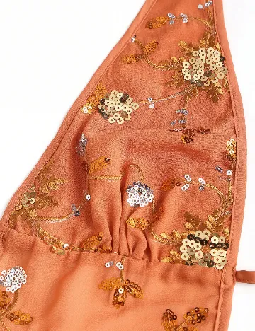 Top SHEIN, portocaliu