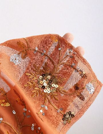 Top SHEIN, portocaliu