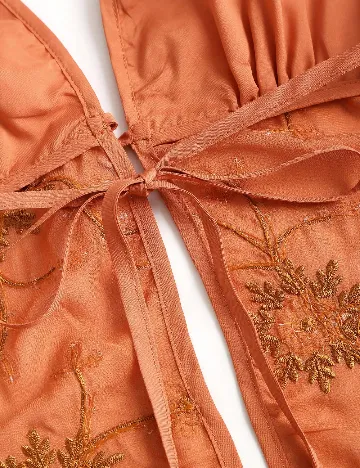 Top SHEIN, portocaliu