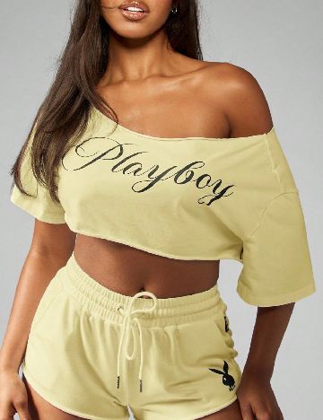 Top Missguided, galben