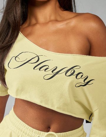 Top Missguided, galben