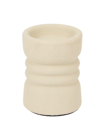 Suport lumanare ACTION, crem