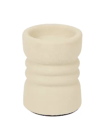 Suport lumanare ACTION, crem