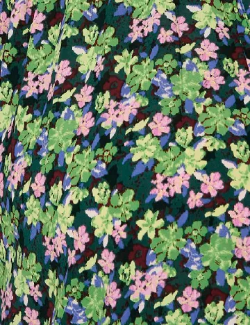 Rochie scurta Only Carmakoma, floral print