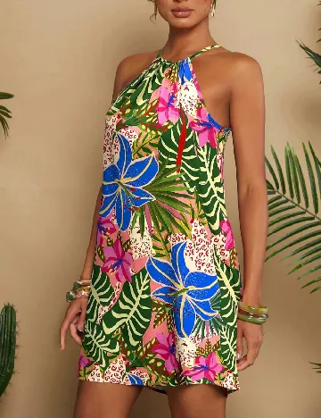 Rochie scurta SHEIN, mix culori