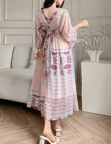 Rochie medie Dazy, mix culori