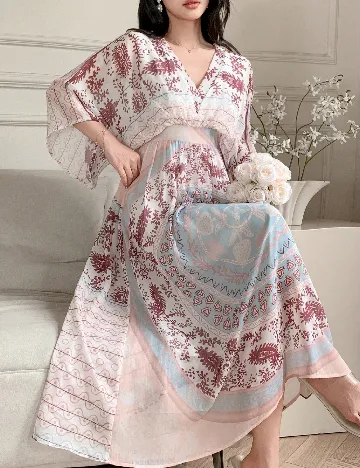 Rochie medie Dazy, mix culori