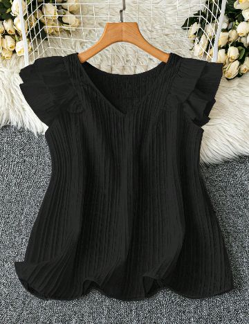 Bluza SHEIN CURVE, negru