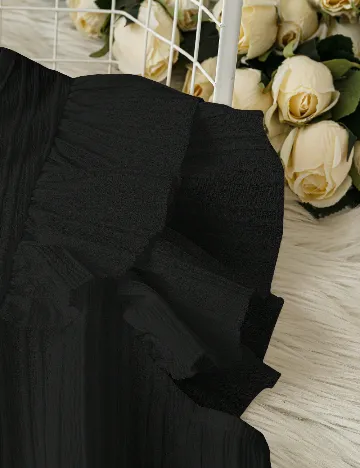 Bluza SHEIN CURVE, negru