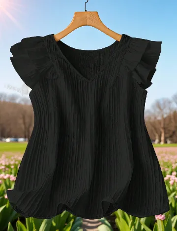 Bluza SHEIN CURVE, negru