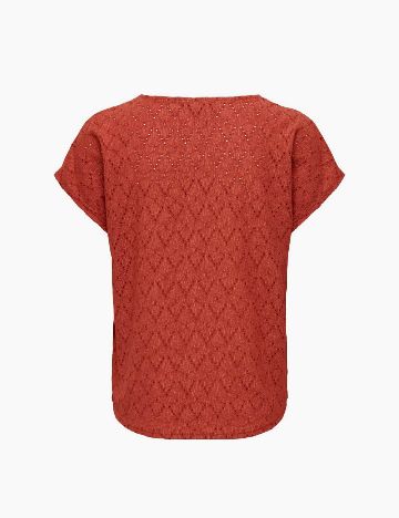 Bluza Only Maternity, caramiziu