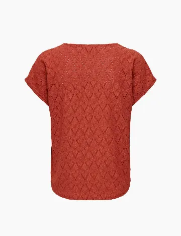 Bluza Only Maternity, caramiziu