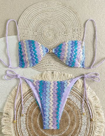 Costum de baie SHEIN, mix culori