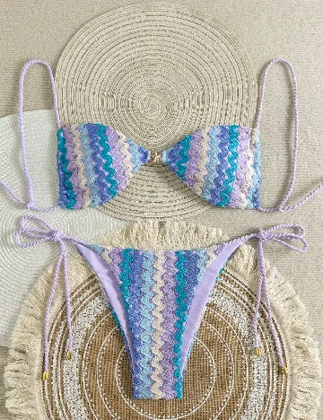 Costum de baie SHEIN, mix culori