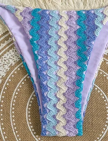 Costum de baie SHEIN, mix culori