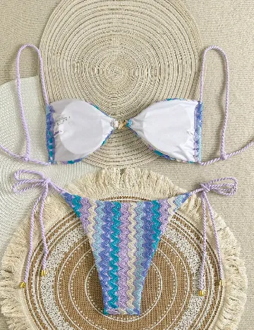 Costum de baie SHEIN, mix culori