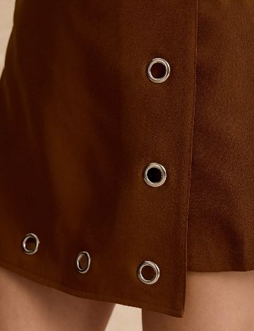 Fusta pantalon SHEIN, maro