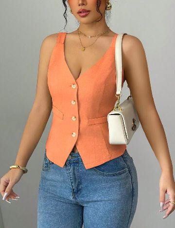 Vesta SHEIN, portocaliu