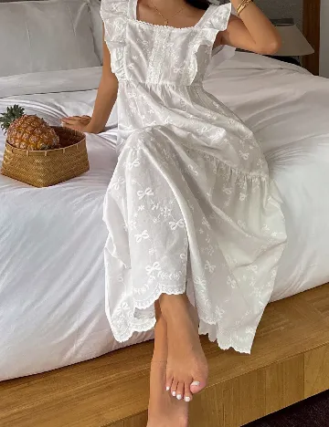 Rochie de noapte Dazy, alb