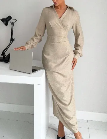 Rochie lunga SHEIN, bej