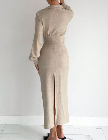 Rochie lunga SHEIN, bej