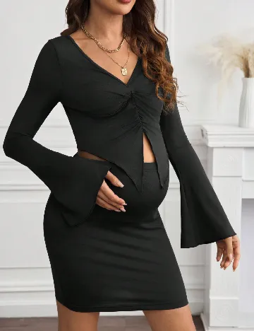 Compleu SHEIN Maternity, negru