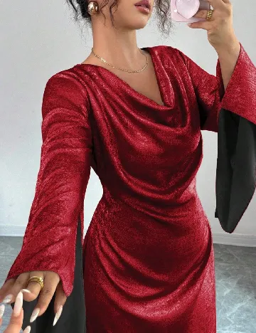 Rochie lunga SHEIN, rosu