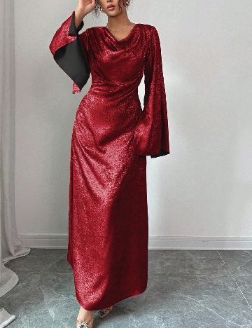 Rochie lunga SHEIN, rosu