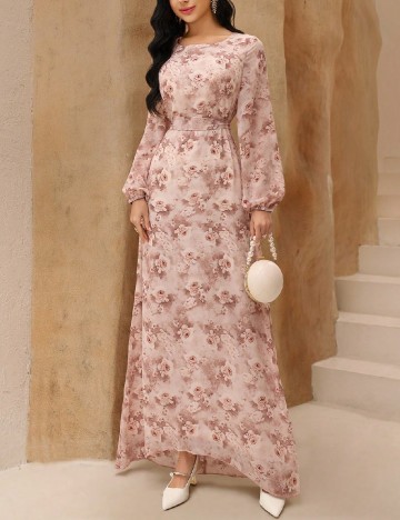 Rochie lunga SHEIN, floral