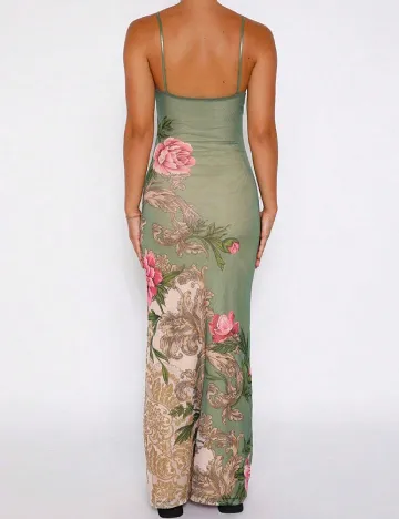 Rochie lunga SHEIN, verde