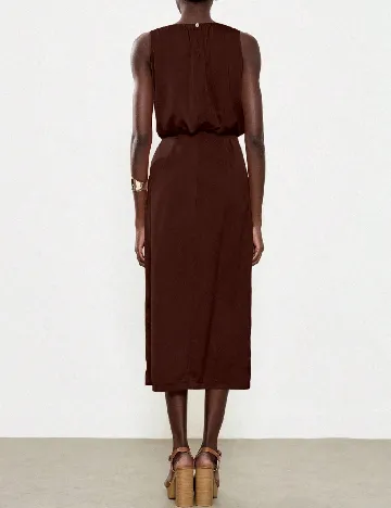 Rochie medie SHEIN, maro