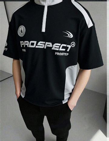 Tricou Shein Kids, negru