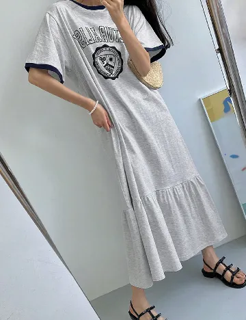 Rochie lunga SHEIN, gri