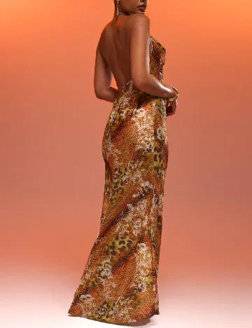 Rochie lunga SHEIN, portocaliu