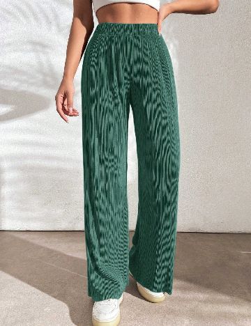 Pantaloni SHEIN, verde