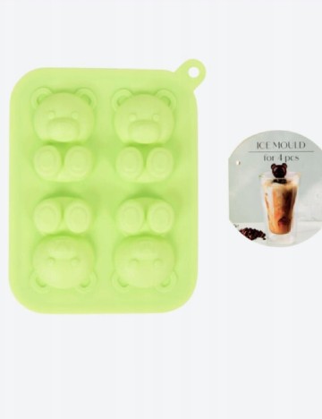 Forma din silicon pentru gheata A.I.&E., verde