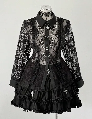 Camasa SHEIN CURVE, negru