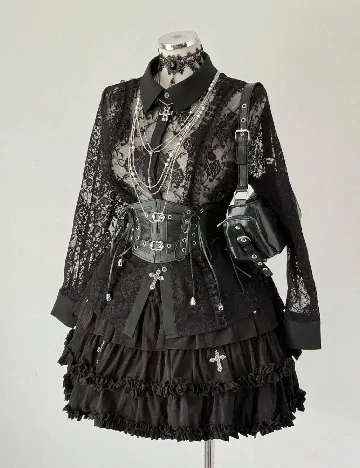 Camasa SHEIN CURVE, negru