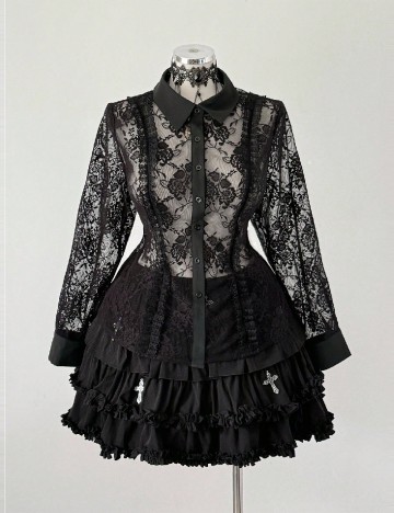 Camasa SHEIN CURVE, negru