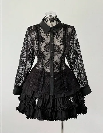 Camasa SHEIN CURVE, negru