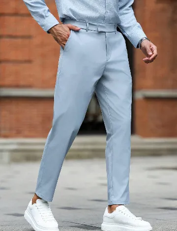 Pantaloni SHEIN, albastru