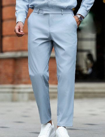 Pantaloni SHEIN, albastru